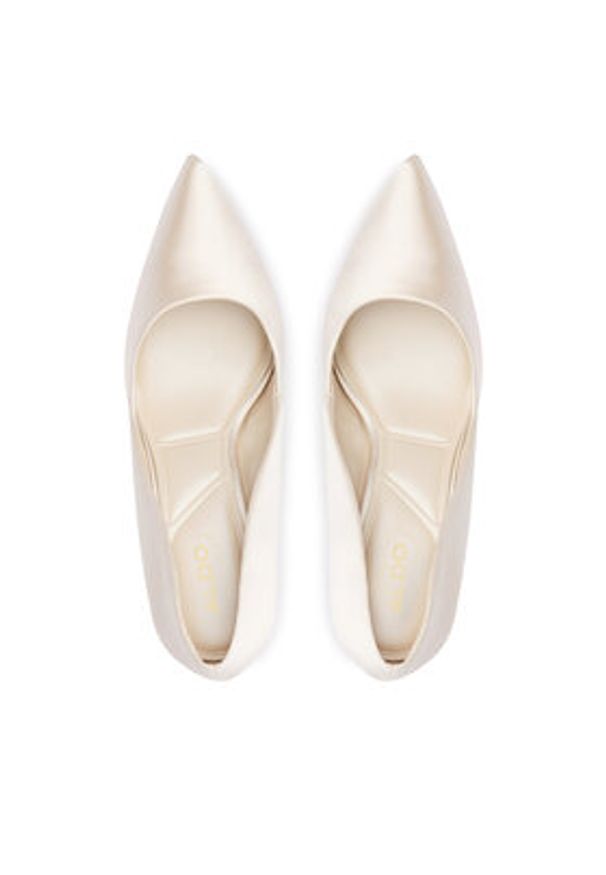 Aldo Szpilki Stessy2.0 14296224 Écru. Kolor: kremowy. Materiał: materiał. Obcas: na szpilce