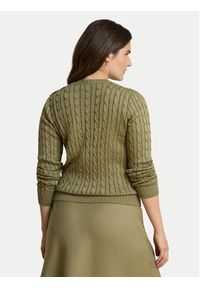 Lauren Ralph Lauren - LAUREN RALPH LAUREN Sweter Montiva 200P14039004 Zielony Regular Fit. Kolor: zielony. Materiał: wiskoza #9