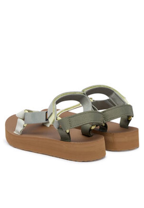 Teva Sandały Midform Universal 1090969 Zielony. Kolor: zielony. Materiał: materiał