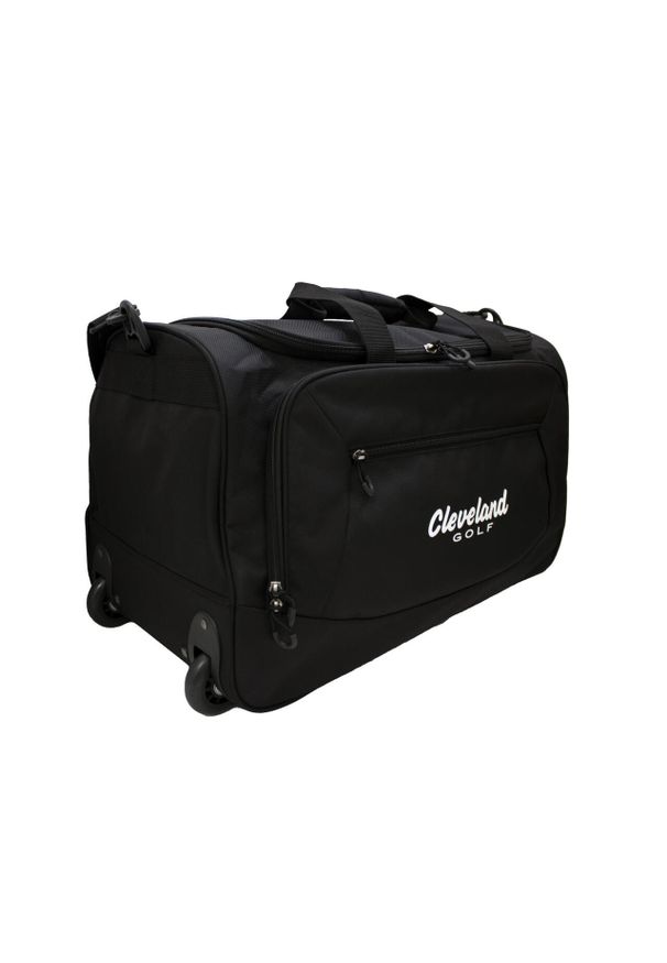 CLEVELAND GOLF - Torba duffle na kółkach Cleveland Golf. Kolor: czarny. Sport: golf