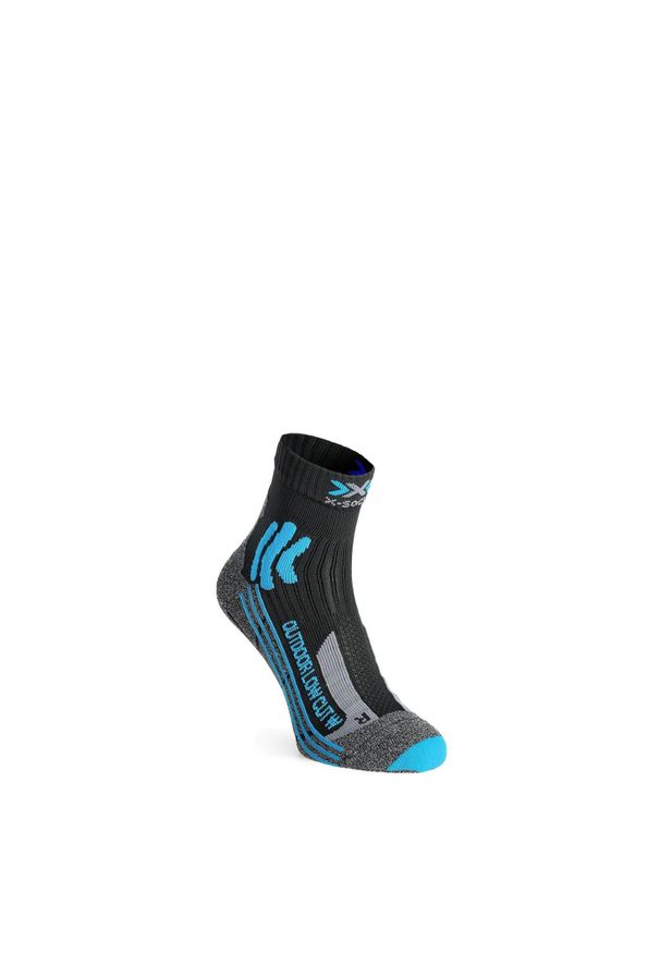 Skarpety trekkingowe damskie X-Socks Trek Outdoor Low Cut. Kolor: szary. Sport: outdoor
