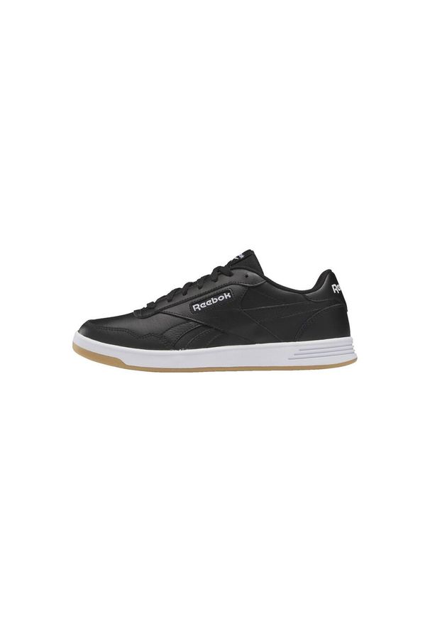 Buty Mężczyzna Reebok Court Advance czarny. Okazja: na co dzień. Kolor: czarny, brązowy, biały, wielokolorowy