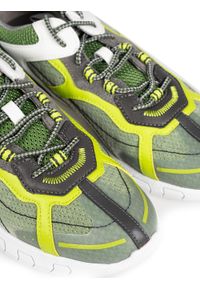 Geox Sneakersy "Grecale A" | U028ZA 01422 | Grecale A | Mężczyzna | Szary, Zielony. Kolor: zielony, wielokolorowy, szary. Materiał: materiał, skóra ekologiczna. Wzór: aplikacja #4