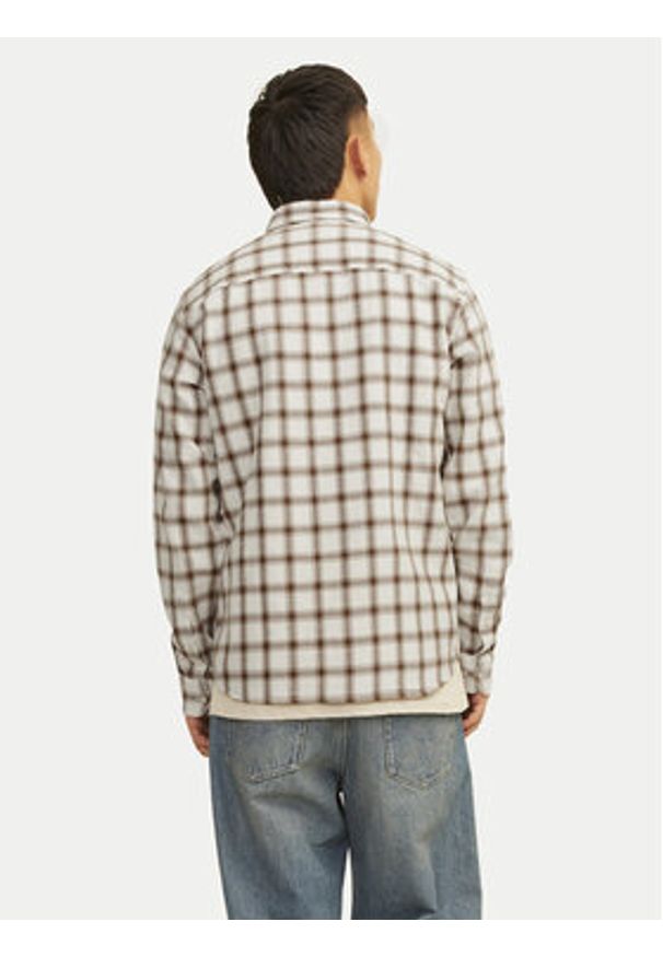 Jack & Jones Koszula Blubrook 12260710 Beżowy Comfort Fit. Kolor: beżowy. Materiał: bawełna
