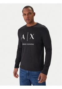 Armani Exchange T-Shirt XM002684 AF10356 UB101 Granatowy Regular Fit. Kolor: niebieski. Materiał: bawełna #1