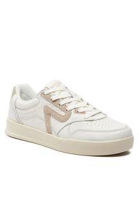 Replay Sneakersy GMZ5N.000.C0001L Écru. Materiał: skóra #4