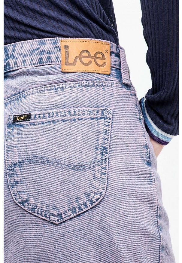 Lee - LEE SKIRT DAMSKA SPÓDNICA JEANSOWA JEANS L38JRDDD 112108230. Materiał: jeans