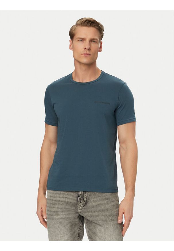 Emporio Armani Underwear Komplet t-shirtów EM000391 AF20671 MB520 Kolorowy Regular Fit. Materiał: bawełna. Wzór: kolorowy