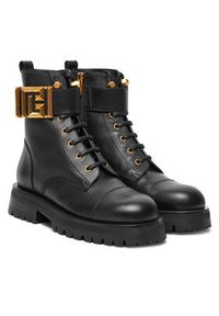 Balmain Botki DN1TC961LVIT Czarny. Kolor: czarny. Materiał: skóra #4
