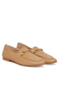 TwinSet - TWINSET Loafersy 251TCP134 Brązowy. Kolor: brązowy. Materiał: skóra #4