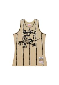 Mitchell & Ness - Jersey Toronto Raptors Tracy Mcgrady 1998/99. Kolor: zielony, czarny, wielokolorowy. Materiał: jersey. Sport: koszykówka #1