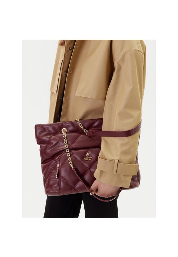 Torebka Beverly Hills Polo Club. Kolor: czerwony