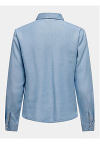 JDY Koszula Jasper 15317274 Niebieski Regular Fit. Kolor: niebieski. Materiał: lyocell #5