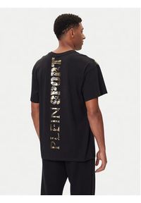 Plein Sport T-Shirt FAEC MTK8360 STE001N Czarny Loose Fit. Kolor: czarny. Materiał: bawełna. Styl: sportowy