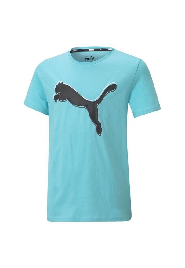Dziecięce T -Kirta Puma Alpha Tee B 116 - Bawełna i komfort. Kolor: wielokolorowy. Materiał: bawełna