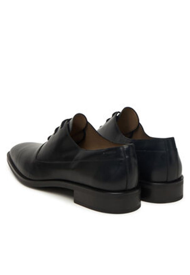 Calvin Klein Półbuty Slim Ess Oxford Lth HM0HM01929 Czarny. Kolor: czarny. Materiał: skóra