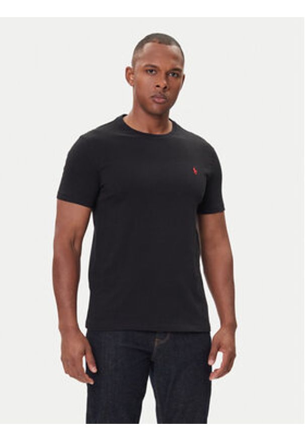 Polo Ralph Lauren Komplet 2 t-shirtów 710P02583003 Czarny Slim Fit. Typ kołnierza: polo. Kolor: czarny. Materiał: bawełna
