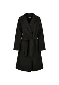 Urban Classics - Klasyczny Płaszcz Oversize Dla Kobiet. Kolor: czarny. Sport: turystyka piesza #1