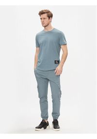 Calvin Klein Jeans T-Shirt J30J323482 Niebieski Regular Fit. Kolor: niebieski. Materiał: bawełna #5