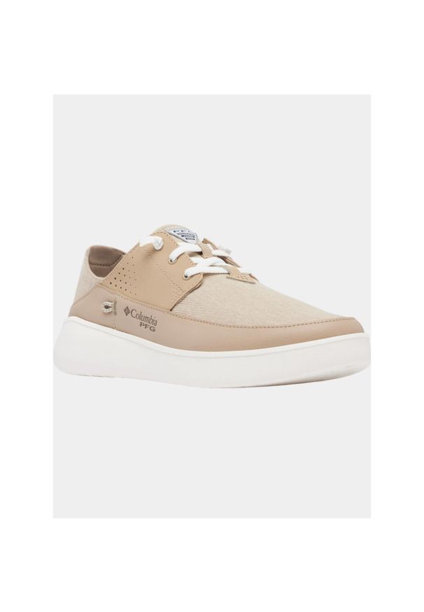 columbia - Buty letnie męskie Columbia Boatside Relaxed Pfg. Kolor: beżowy. Sezon: lato