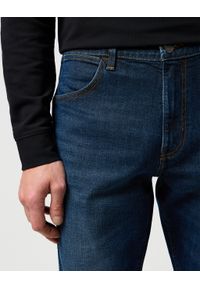 Wrangler - MESKIE SPODNIE JEANSOWE WRANGLER LARSTON OBSIDIAN 112371372 #4