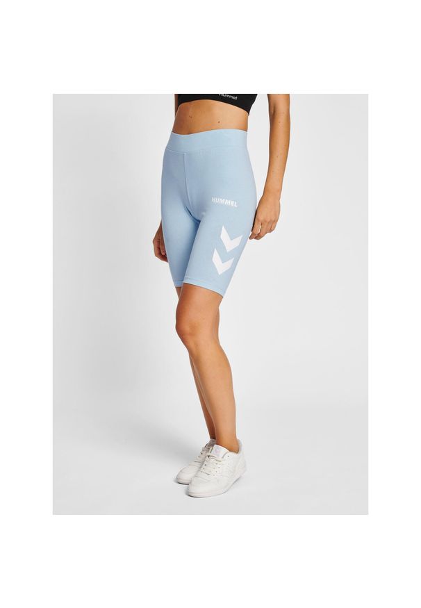 Szorty damskie Hummel Legacy. Kolor: wielokolorowy, niebieski, turkusowy. Sport: fitness