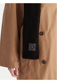 Calvin Klein Szalik Emblem LV04D8014G Czarny. Kolor: czarny. Materiał: kaszmir, materiał #3