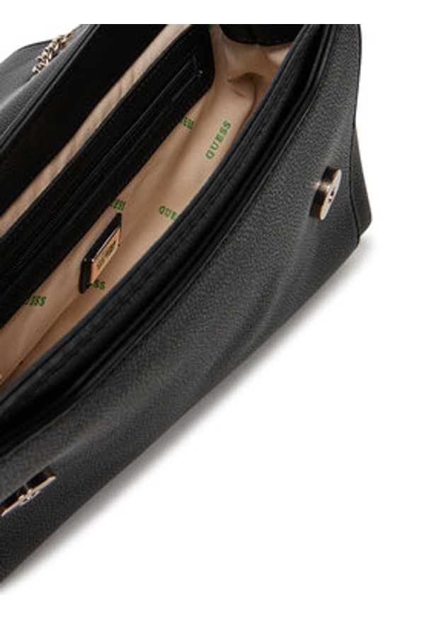 Guess Torebka HWEBG9 51121 Czarny. Kolor: czarny. Materiał: skórzane