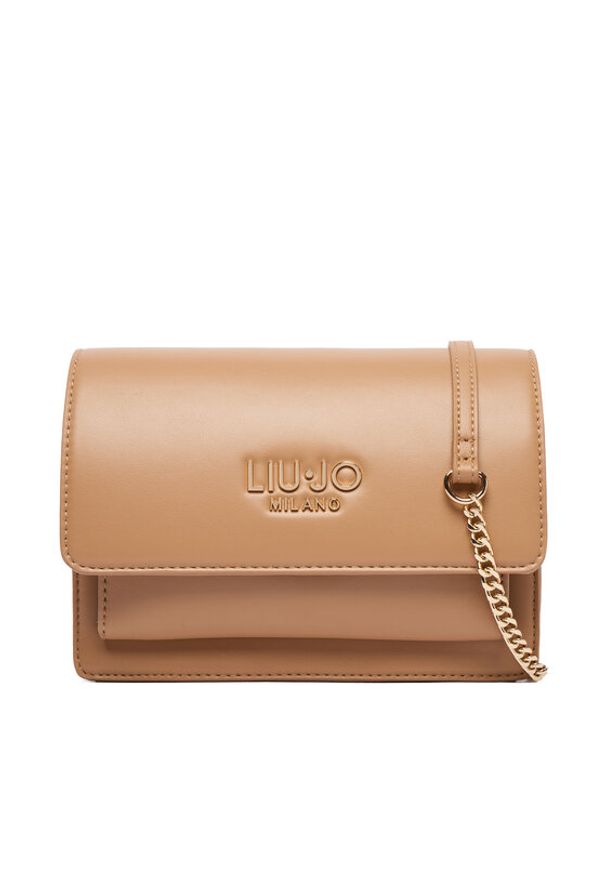 Liu Jo Torebka AA6152 E0958 Brązowy. Kolor: brązowy. Materiał: skórzane