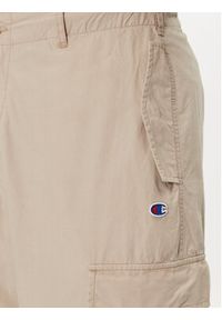 Champion Spodnie materiałowe 220015 Beżowy Custom Fit. Kolor: beżowy. Materiał: bawełna #4