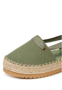 DeeZee Espadryle ZYLS093 Zielony. Kolor: zielony. Materiał: materiał #6