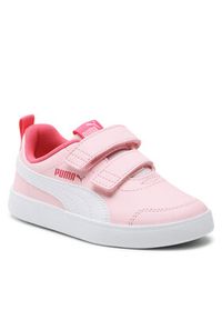 Puma Sneakersy Courtflex V2 V Ps 371543 25 Różowy. Kolor: różowy. Materiał: skóra