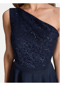 Swing Sukienka koktajlowa 5AI01500 Granatowy Regular Fit. Kolor: niebieski. Materiał: syntetyk. Styl: wizytowy #6