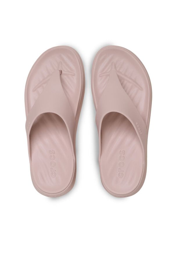 Crocs Japonki Getaway Triangle Flip 212018 Różowy. Kolor: różowy