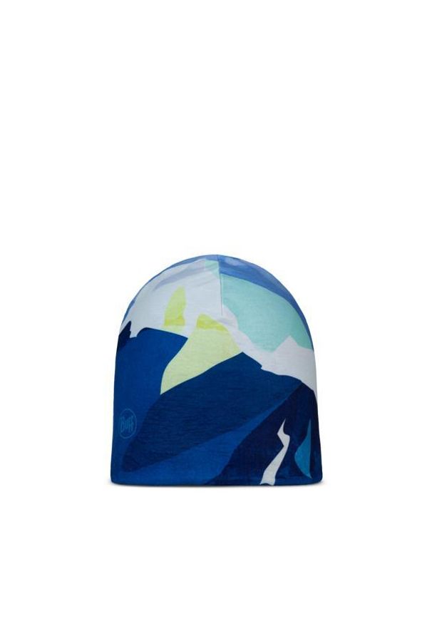 Buff - Czapka dziecięca BUFF POLAR ECOSTRETCH BEANIE OMASI COBALT. Kolor: niebieski. Materiał: polar. Sezon: zima. Styl: sportowy