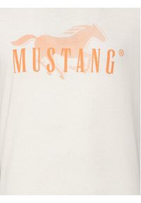 Mustang T-Shirt Austin 1014928 Biały Regular Fit. Kolor: biały. Materiał: bawełna #3