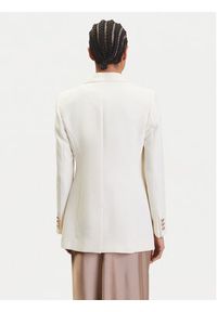 Marella Marynarka Camogli 2513041023 Écru Regular Fit. Kolor: kremowy. Materiał: syntetyk #5