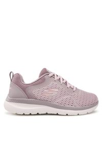 skechers - Skechers Sneakersy Quick Path 12607/LAV Różowy. Kolor: różowy. Materiał: materiał #1