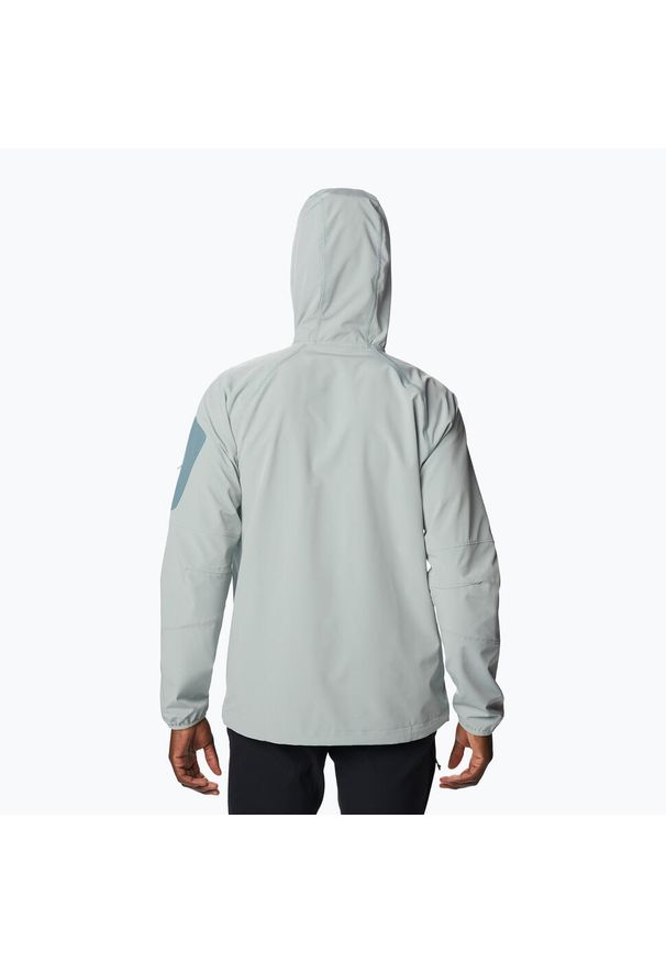 columbia - Kurtka softshell męska Columbia Tall Heights Hooded Softshell. Kolor: zielony. Materiał: softshell. Sport: turystyka piesza