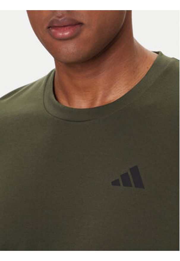Adidas - adidas Koszulka techniczna Train Essentials Feelready Training JP4951 Zielony Regular Fit. Kolor: zielony. Materiał: bawełna