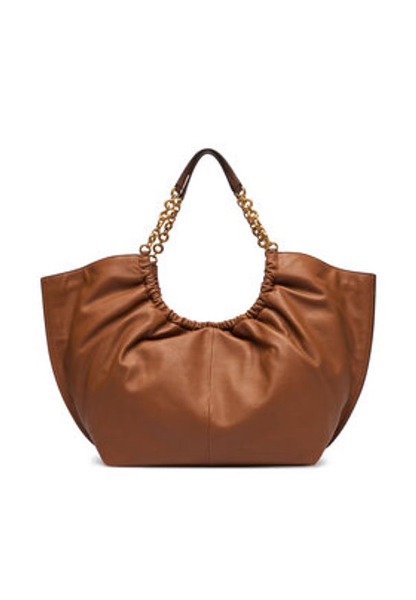 MICHAEL Michael Kors Torebka 30T6A50T9L Brązowy. Kolor: brązowy. Materiał: skórzane