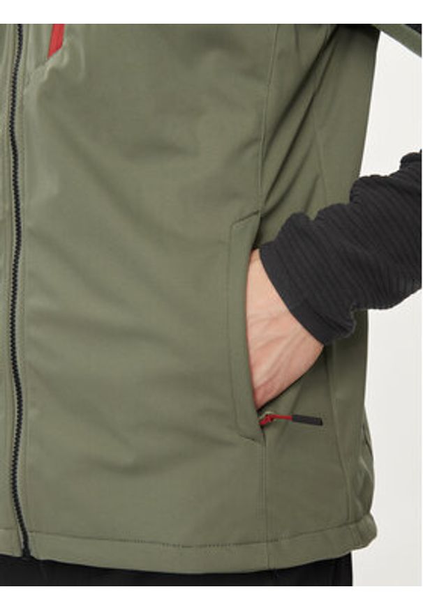 CMP Kamizelka 30A9317 Zielony Regular Fit. Kolor: zielony. Materiał: syntetyk
