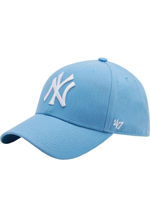 47 Brand - Czapka z daszkiem - New York Yankees Czapka regulowana. Kolor: niebieski. Styl: sportowy