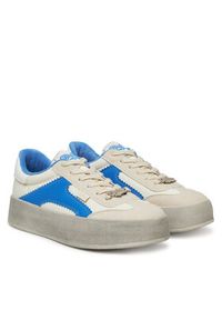 Buffalo Sneakersy Cajo 1636442 Écru. Materiał: materiał
