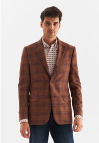 Pako Lorente - PAKO LORENTE – Marynarka męska P22WP-3X-026-A-S. Okazja: na co dzień. Materiał: poliester, wełna, len. Styl: casual #9