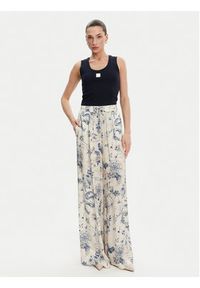 Fracomina Top FP25ST2001J40101 Granatowy Slim Fit. Kolor: niebieski. Materiał: bawełna #3
