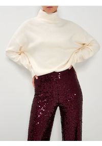 Sinsay - Golf basic - kremowy. Typ kołnierza: golf. Kolor: kremowy #1