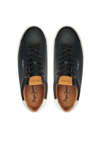 Pepe Jeans Sneakersy Camden Club M PMS00020 Czarny. Kolor: czarny. Materiał: skóra #6