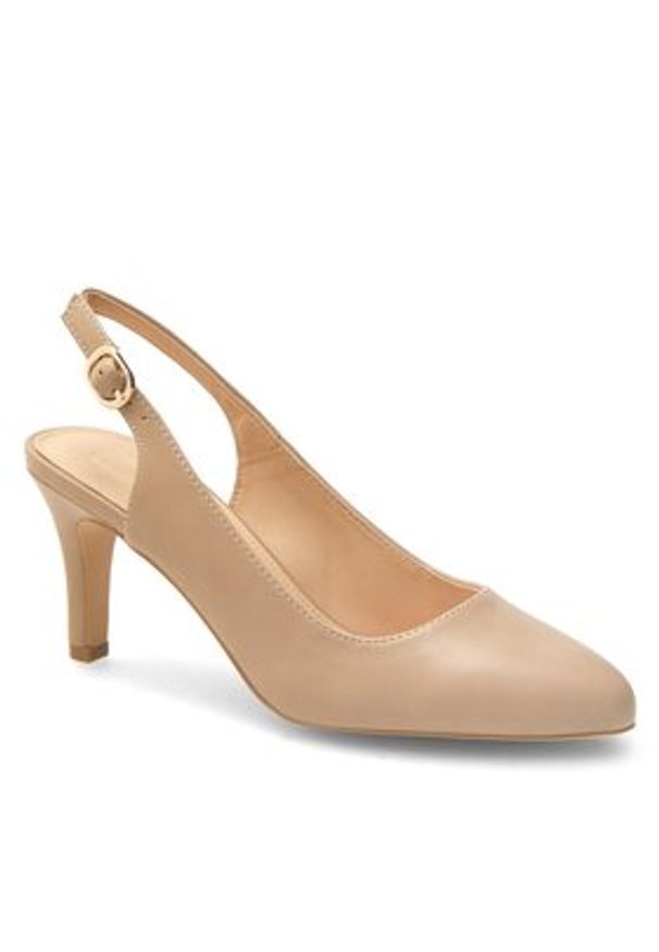 Clara Barson Szpilki WYL3438-5 Beżowy. Kolor: beżowy. Materiał: skóra. Obcas: na szpilce