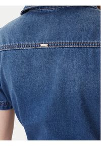 Morgan Sukienka jeansowa 241-ROGLA Niebieski Regular Fit. Kolor: niebieski. Materiał: bawełna #2